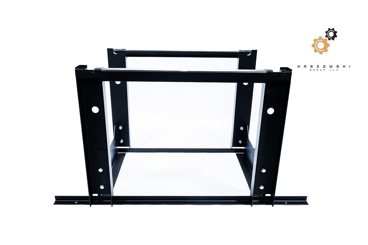Gravity Feed Spool Rack Is Base Deck Mount – Fixtures Close Up