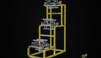 Upright Coil Rack/ uncoiler